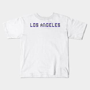 Pixel Hockey City Los Angeles 2007 Kids T-Shirt